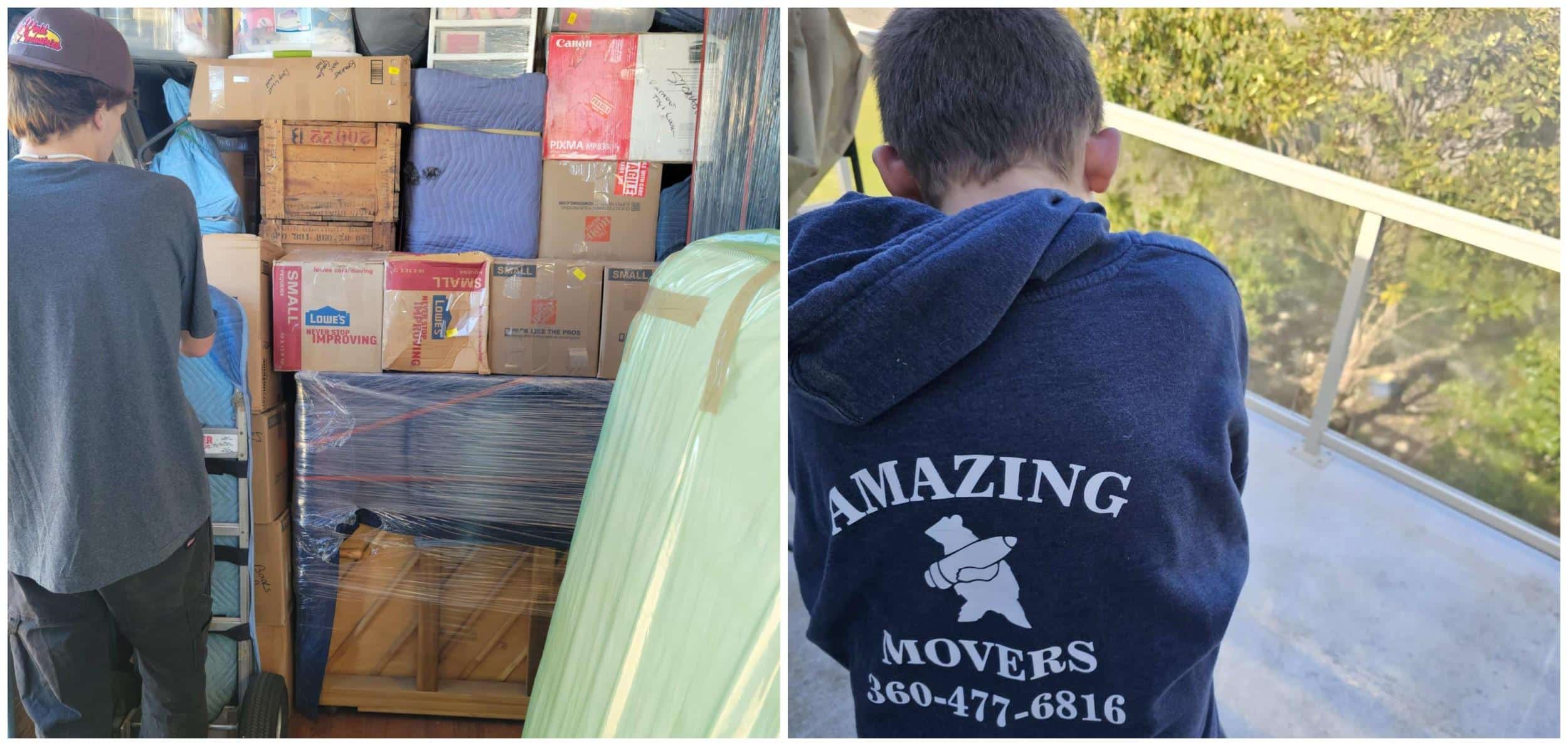 Sequim, WA's dedicated team of residential movers at work Efficient residential moving services being provided in Sequim, WA